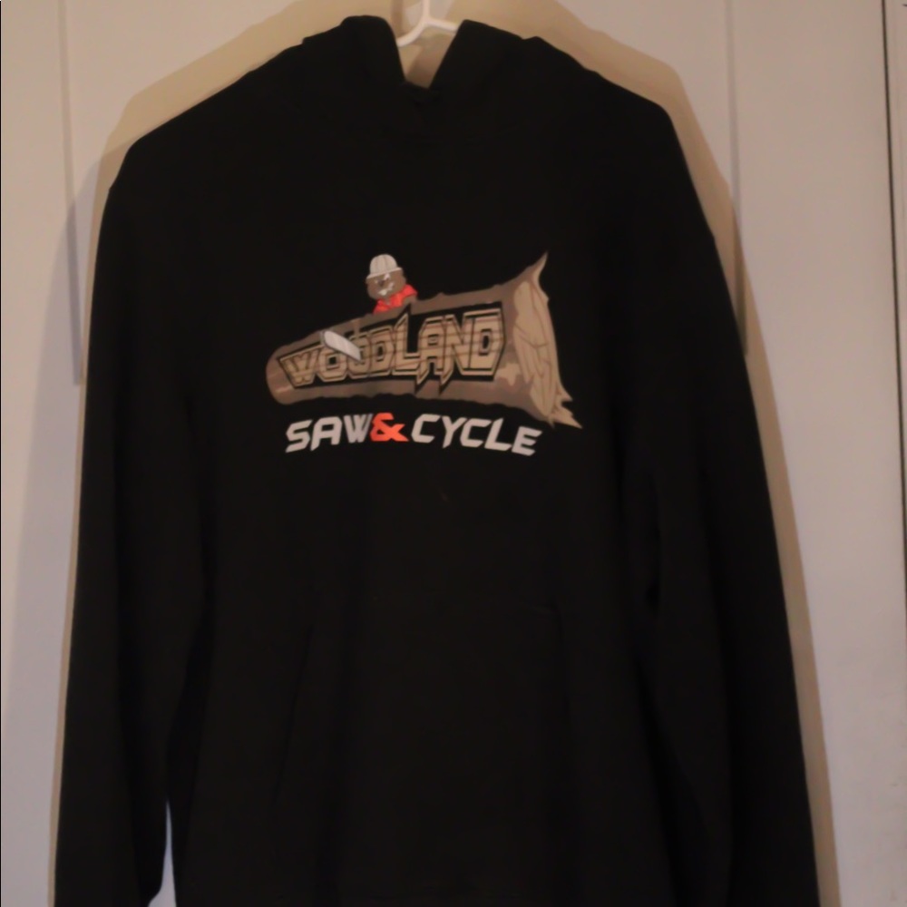 Woodland Saw & Cycle Hoodie